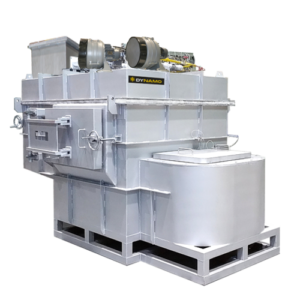 Horno de fusión basculante tipo stack a gas serie GM-F