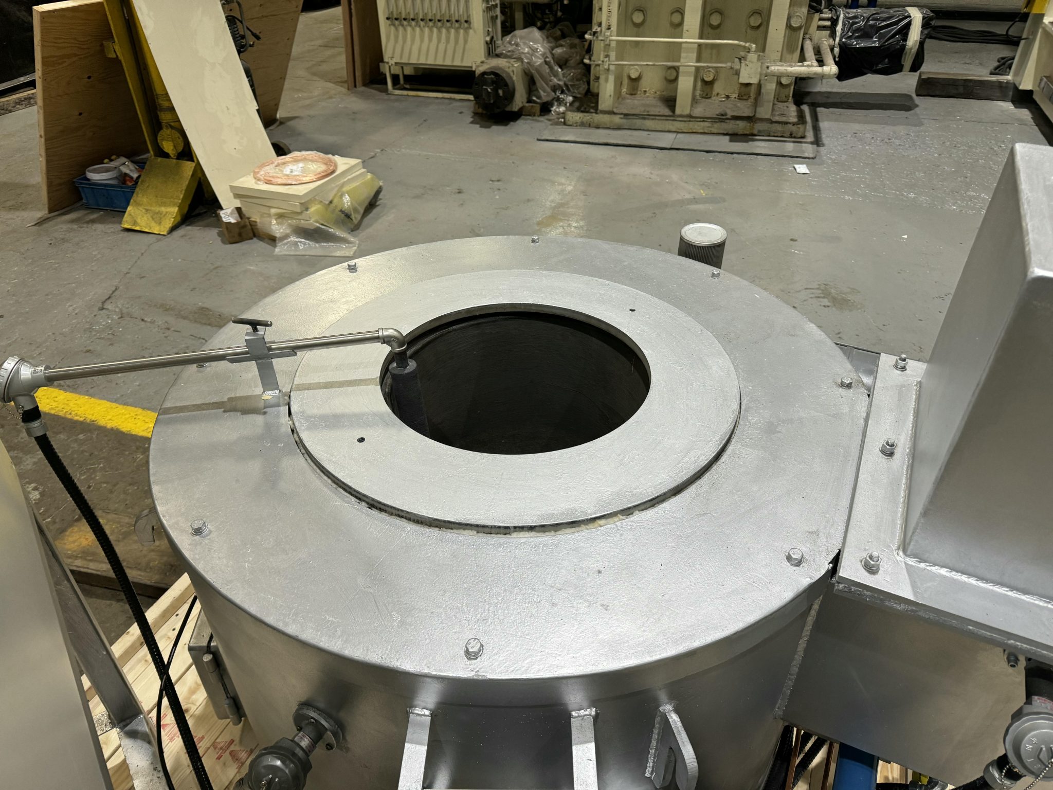 HORNOS DE MANTENIMIENTO DE ALUMINIO A GAS – SERIE GH-A