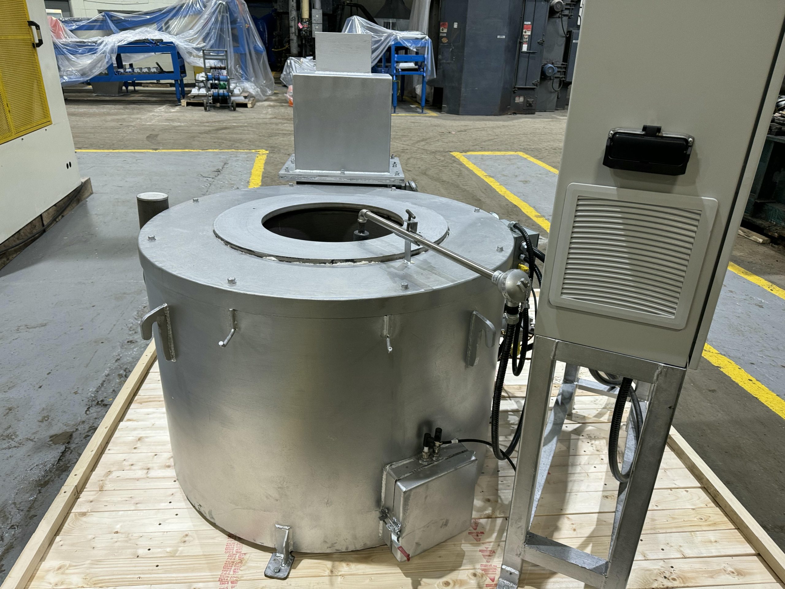 HORNOS DE MANTENIMIENTO DE ALUMINIO A GAS – SERIE GH-A