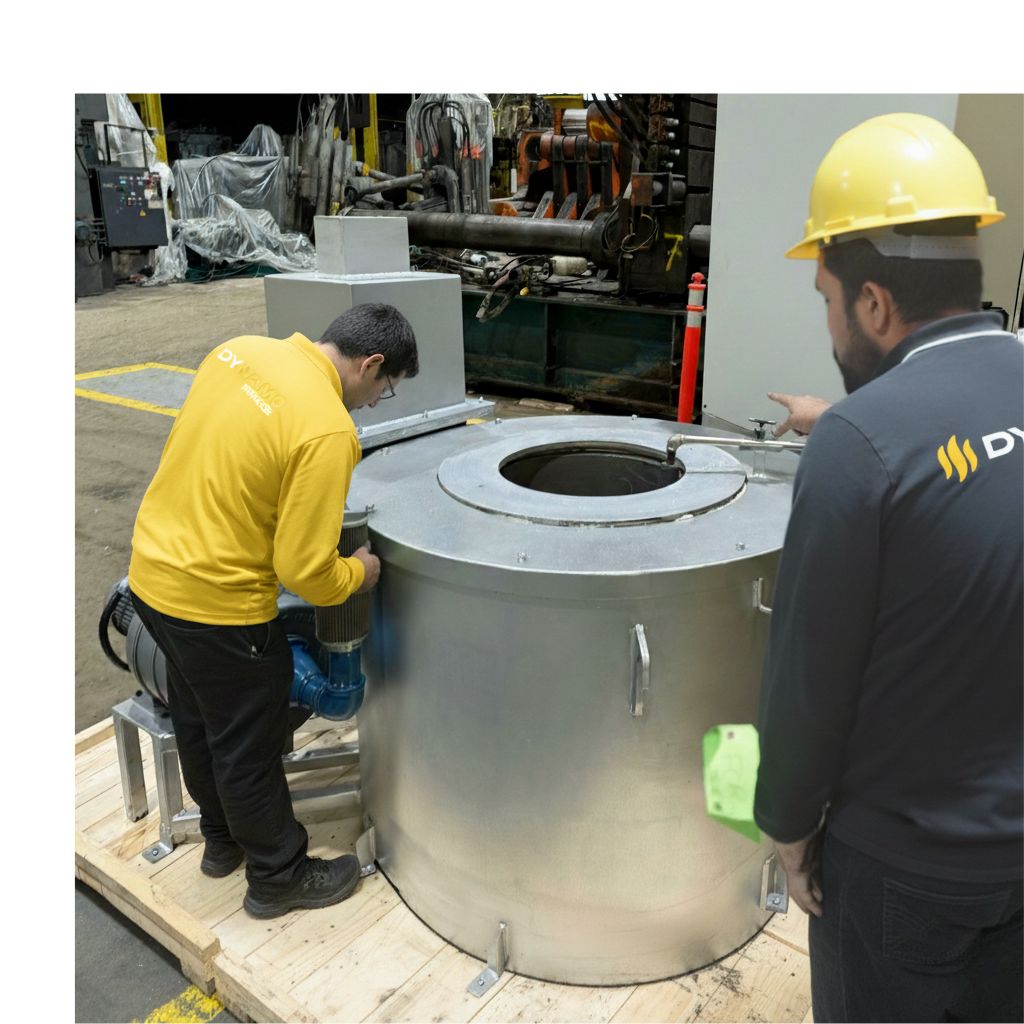 Inspección de Dynamo Furnaces