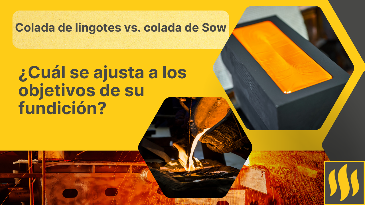 Colada de Lingotes vs colada Sow