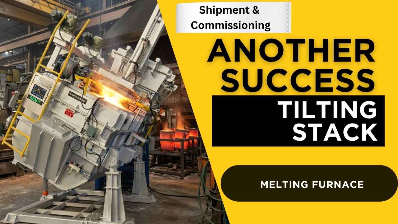 A Journey to Another Success How the GM-F-8800 Tilting Stack Melting Furnace Was Shipped and Commissioned
