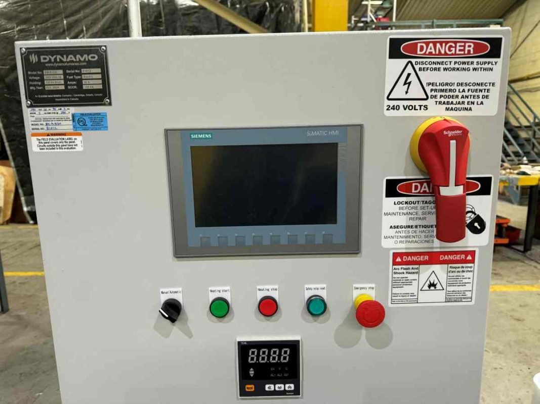 Ingeniería de Diseño - Horno de fusión eléctrico de crisol - Dinamo - 02