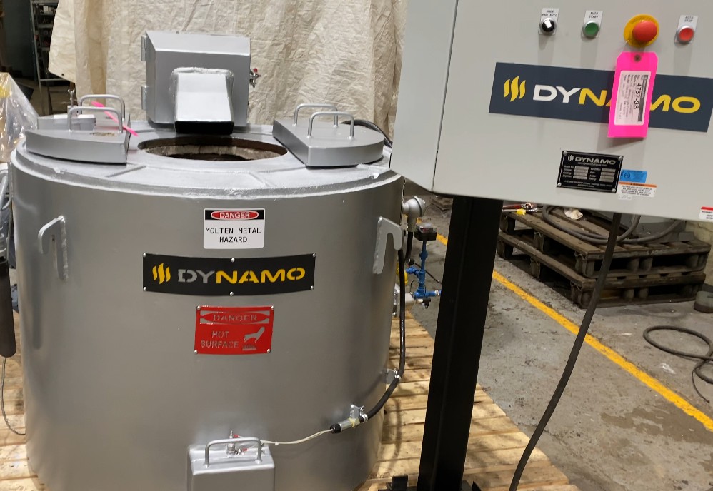 Dynamo Furnaces - Ingeniería de diseño - Horno de aluminio crisol - 01