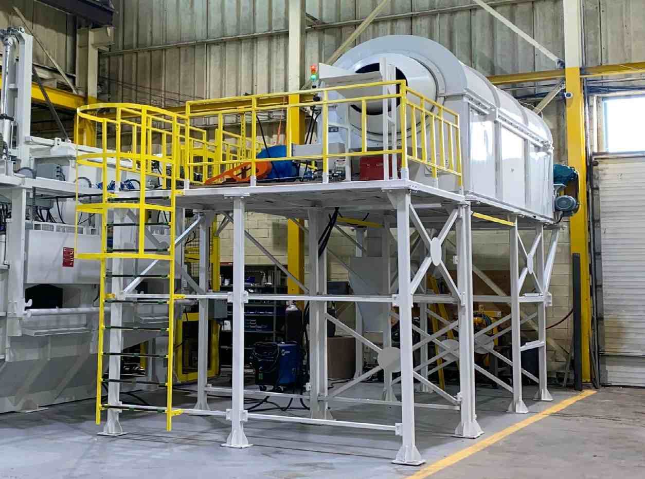Dynamo Furnaces - Máquina secadora de virutas de ingeniería - 02