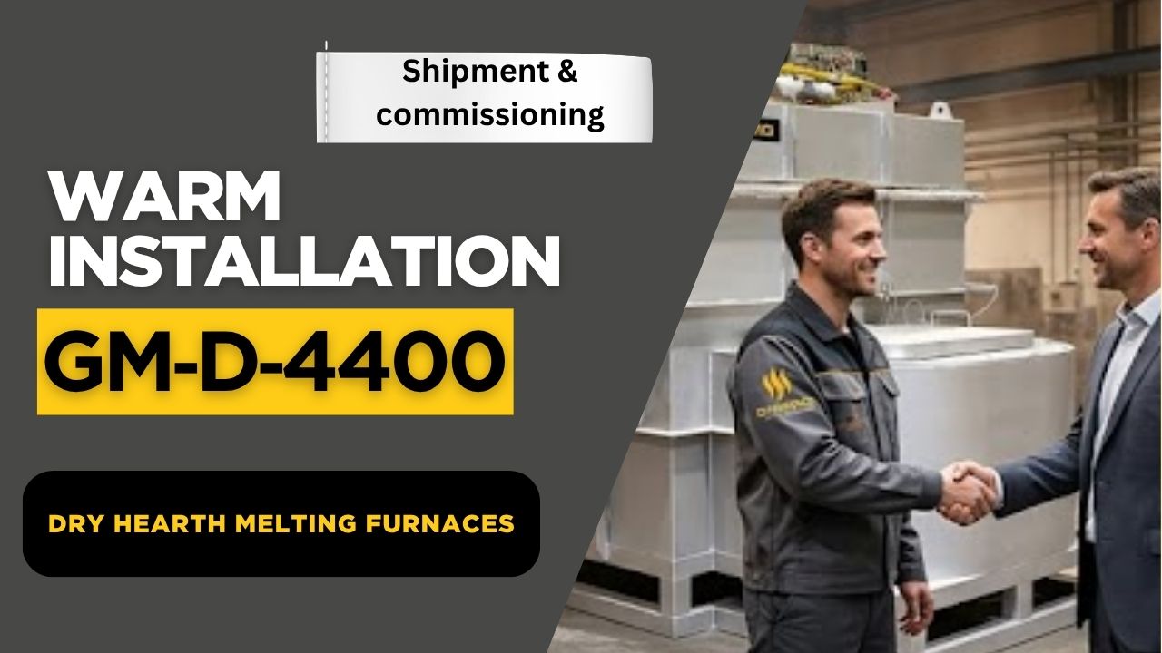 Mission Accomplished Two Dry-Hearth Aluminum Gas Melting Furnaces Shipped & Commissioned