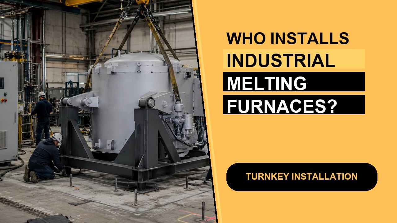 Feature image for Dynamo blog post about turnkey industrial melting furnace installation